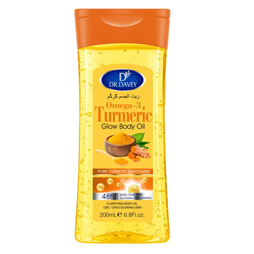 200Mlbody Oilturmeric Omega-3 Glow Body Oil Body Oil Skin Care Oil