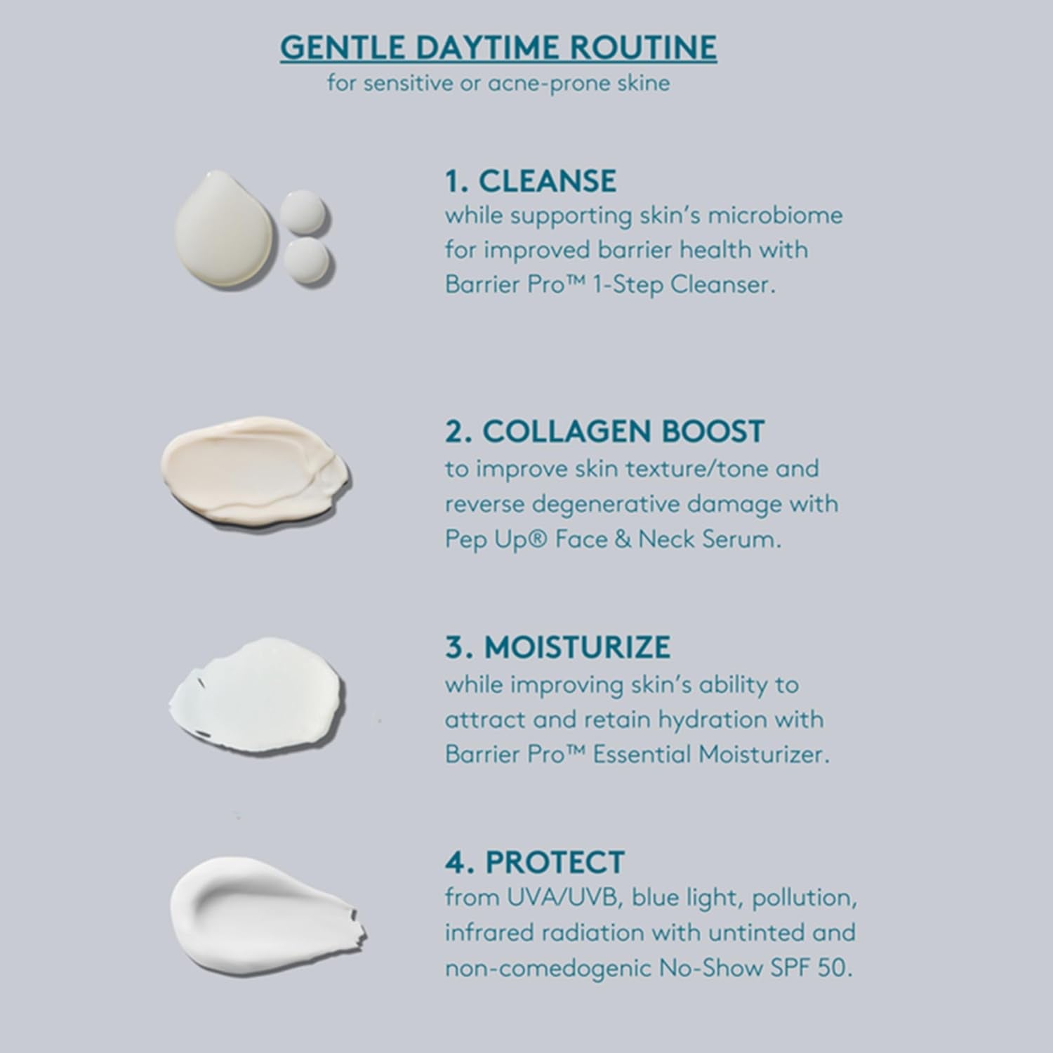 Colorescience Pep up Collagen Renewal Face & Neck Treatment, Promotes Collagen and Elastin Production, 10 Peptides to Defend against Signs of Aging
