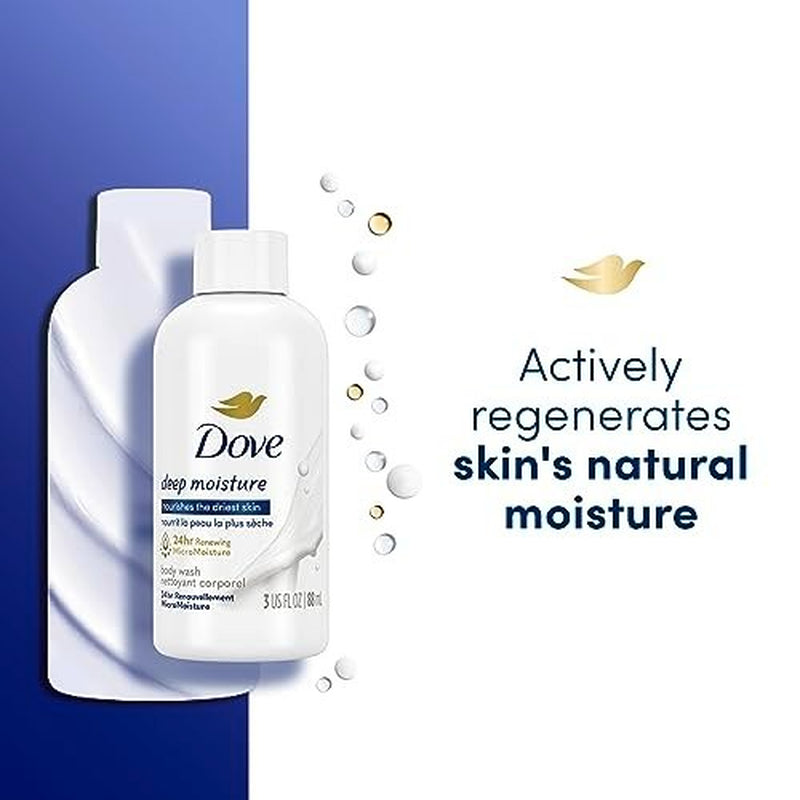 Dove Body Wash Deep Moisture for Dry Skin Body Wash with 24Hr Renewing