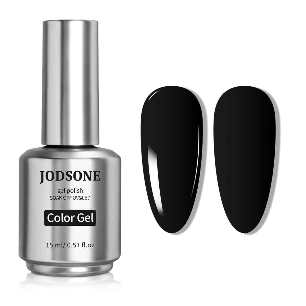 15Ml Black Gel Nail Polish Gel Polish Black Soak off Led Gel Polish Nail Art Manicure Salon Diy at Home
