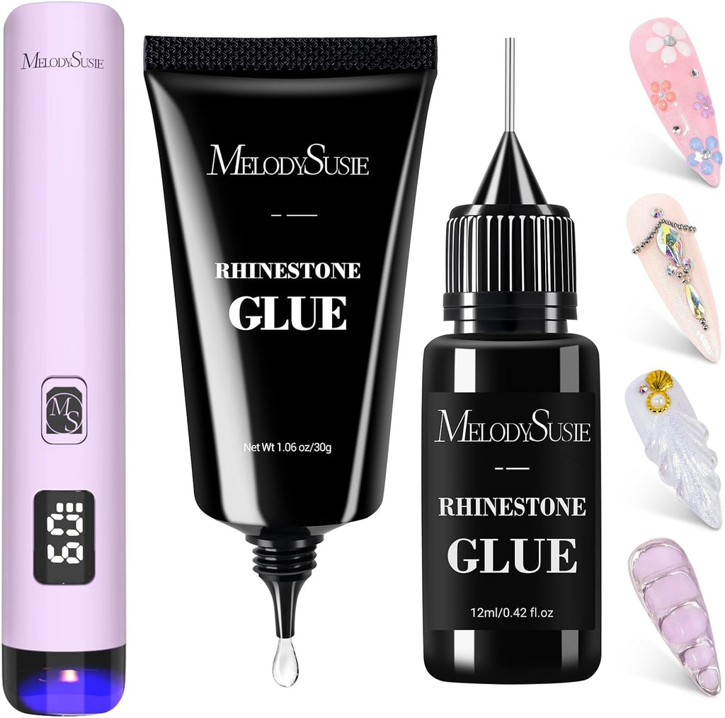 Handheld UV Light for Gel Nails and Nail Rhinestone Glue, ART01R Cordless Gel X Nail Lamp Rechargeable with LCD Display Flash Cure Nail Dryer for Nail Art Design Decoration DIY at Home