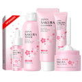 Skin Care Set, Skin Care Routine Kit for Women, Teen Face Care Kit Girls, Skincare Gift Set with Cleanser, Toner, Serum, Eye Cream, Face Cream 5Pcs Mother'S Day Christmas Birthday Daughter Wife