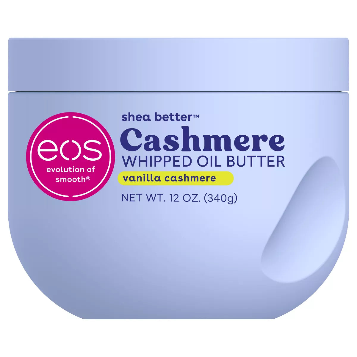 Eos Shea Better Cashmere Whipped Oil Butter - Vanilla - 12Oz: Moisturizing Whole Body Lotion for Normal Skin