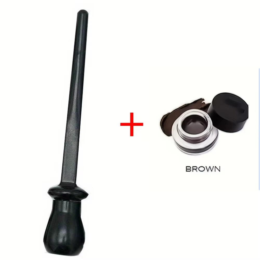 Silicone Eyeliner Brush Waterproof Non-Smudge Eyeliner Auxiliary Tool Eyeliner