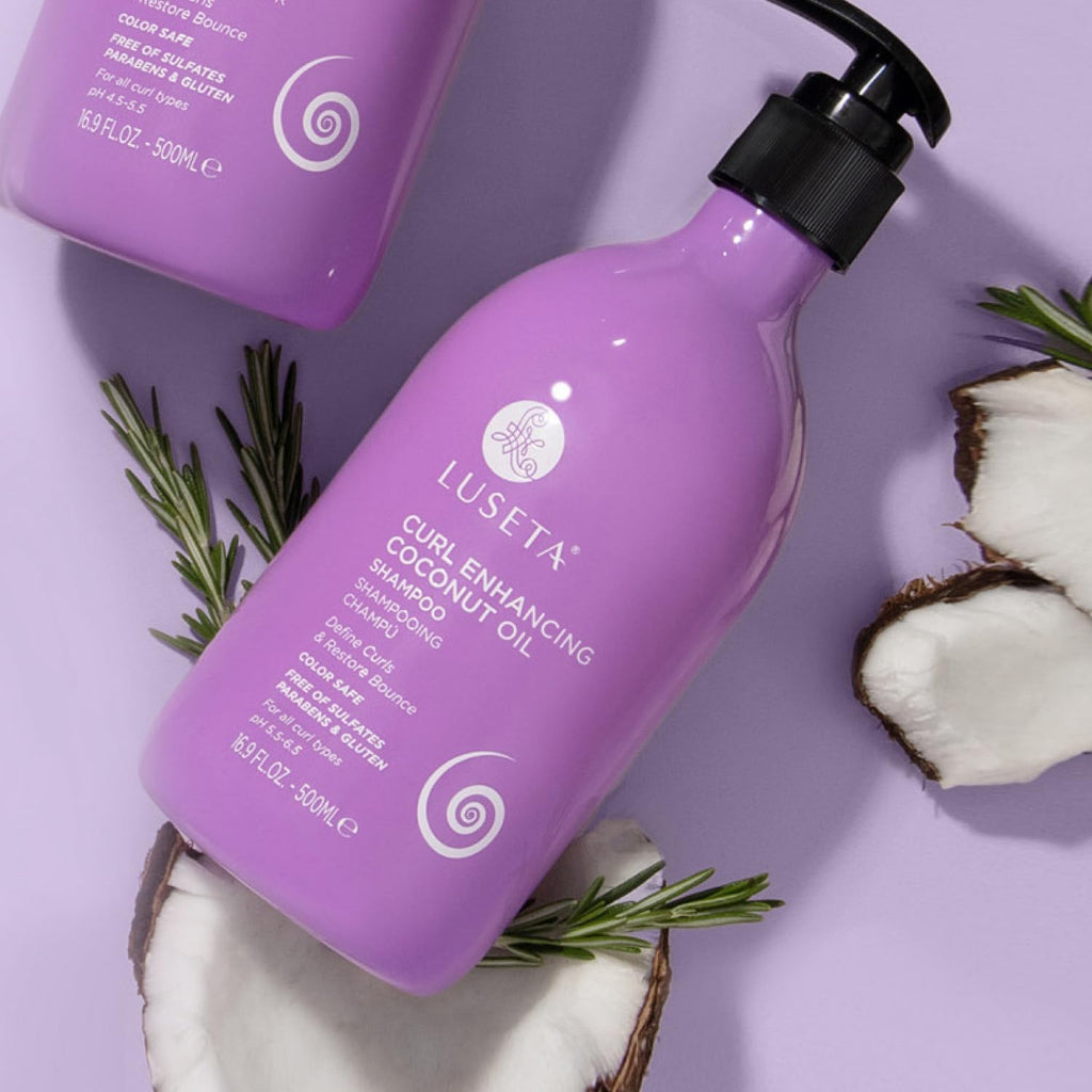 Curl Enhancing Shampoo Nourishing and Moisturizing for Curly Hair, Repair Damaged Hair, Restore Bounce 16.9 Oz, Gluten Free, Sulfate Free