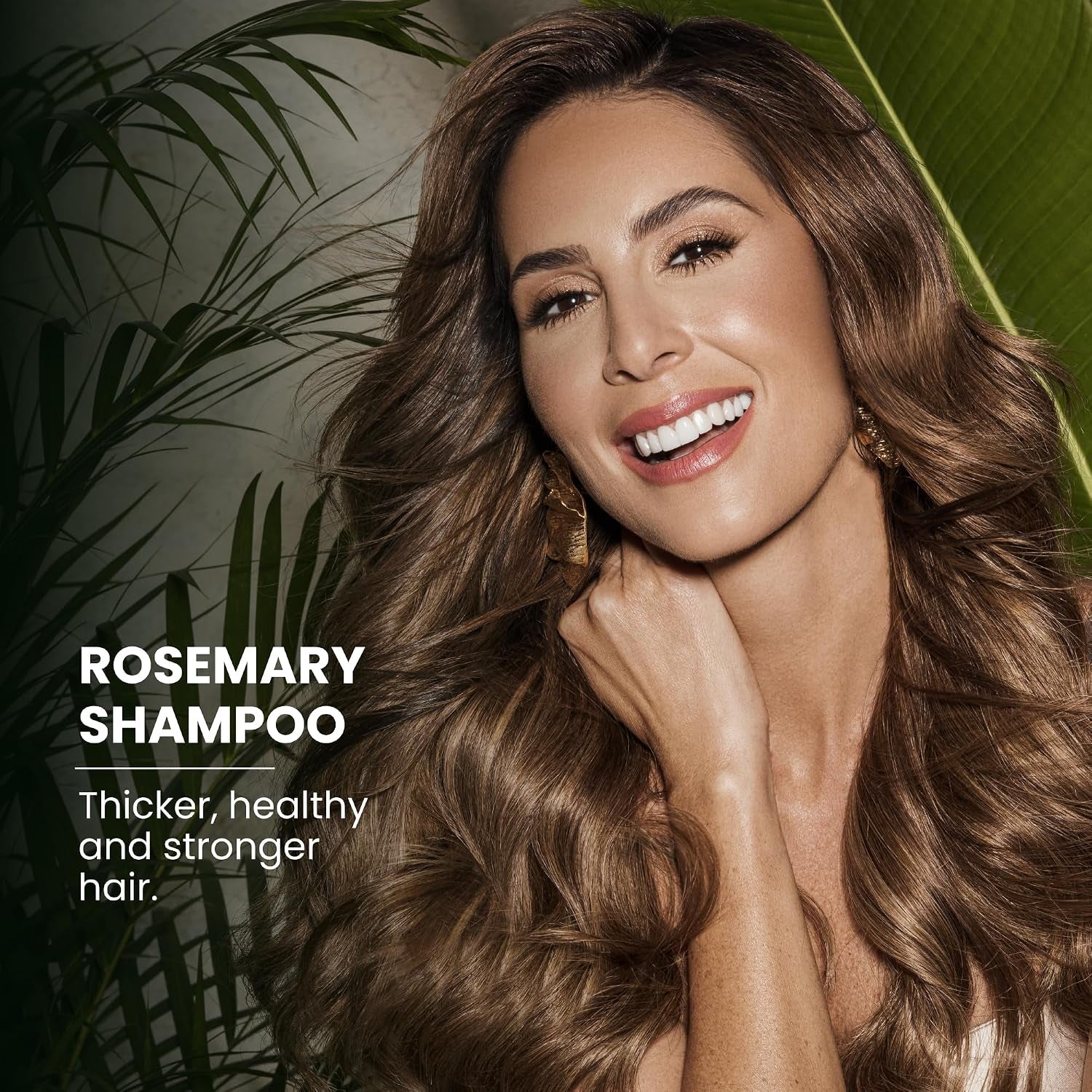 Kit Duo Rosemary Shampoo + Mini Travel Size, with Onion Extract, Hyaluronic Acid and Rosemary