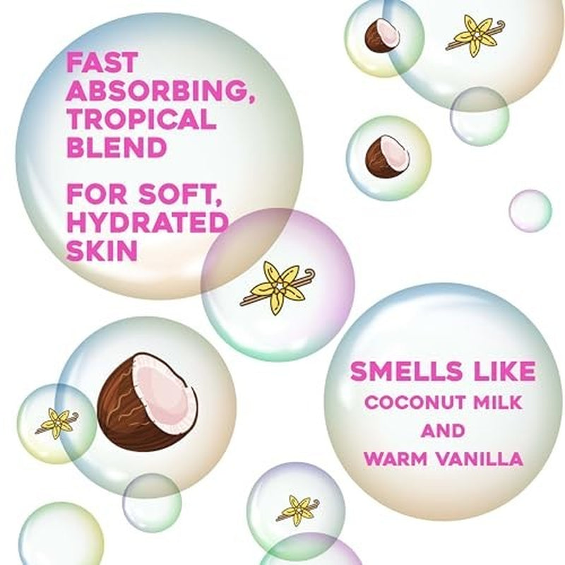 OGX Extra Creamy Coconut Miracle Oil Body Lotion Hydrating Moisturizer