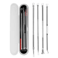 4Pc/Set Acne Blemish Remover Blackhead Extractor Black Dots Cleaner Needles Set Black Spots Pore Cleanser Tool