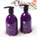 Purple Shampoo and Conditioner Set for Blonde Hair - Eliminates Brassiness & Tones Gray, Bleached Hair - Neutralizes Yellow Tones, Enhances Cool Shades, Sulfate Free - 16.9 Fl Oz Each