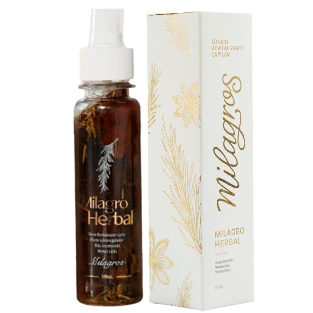 Shampoo Milagro Herbal, Acondicionador Milagro Herbal Y Tonico Milagro Herbal Milagrs (3 Pack) Milagrs Milagro Herbal Milagro Shampoo, Milagro Herbal Milagro Conditioner and Milagro Herbal
