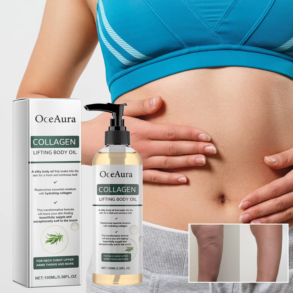 Collagen Lifting Body Oil, Firming Body Oil, Compact Body Oil, Massage Oil, Women Collagen Skin Tightening 100Ml