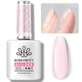 Builder Gel for Nails,8-In-1 Sheer Pink Builder Nail Gel