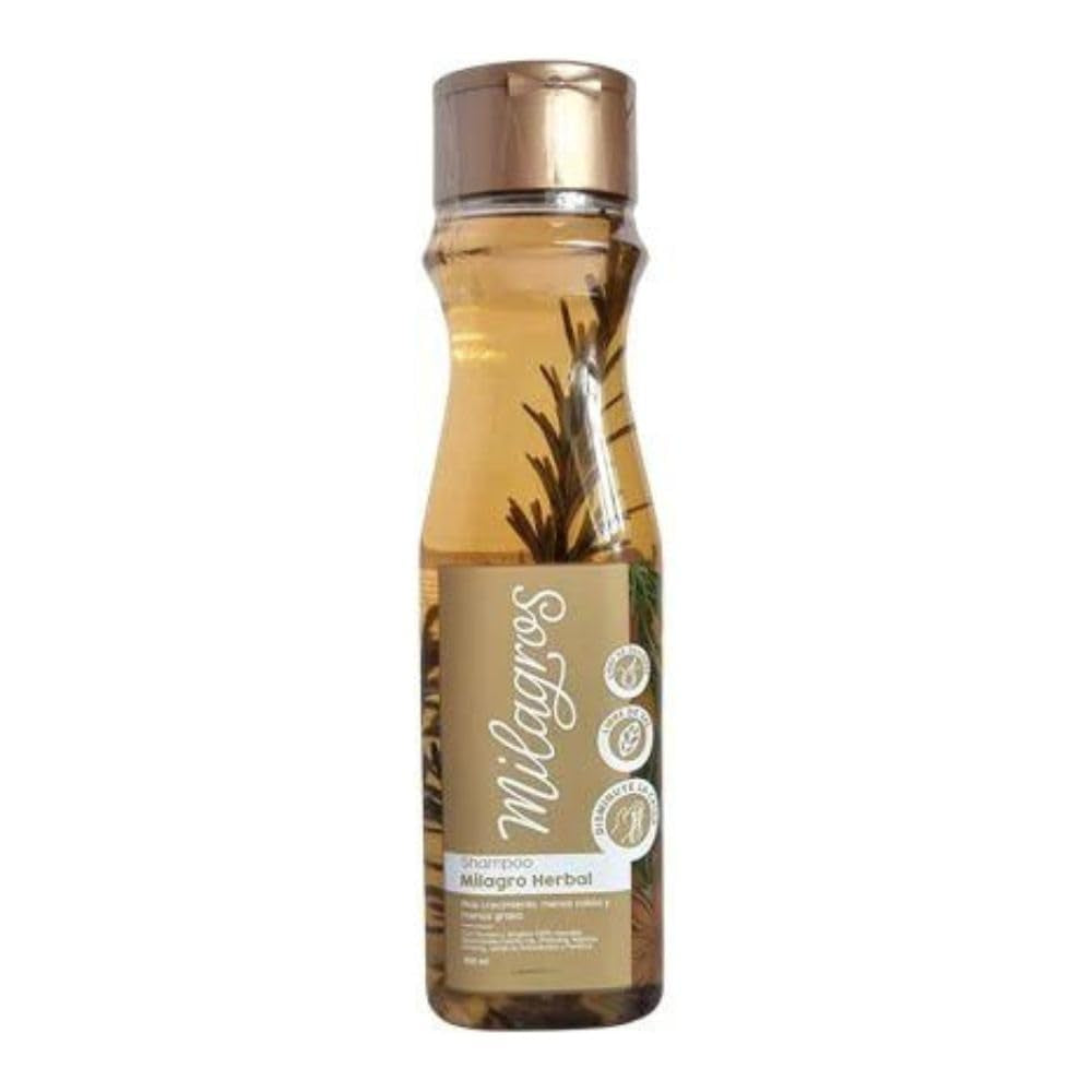 Shampoo Milagro Herbal, Acondicionador Milagro Herbal Y Tonico Milagro Herbal Milagrs (3 Pack) Milagrs Milagro Herbal Milagro Shampoo, Milagro Herbal Milagro Conditioner and Milagro Herbal