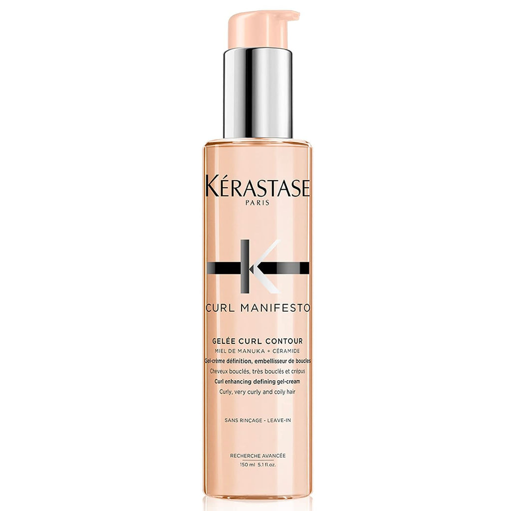 Kerastase Curl Manifesto Gelee Curl Contour Hair Serum | Enhances Curl Definition without Crunch | Anti-Frizz | with Shea Butter | for All Wavy, Curly, Very Curly & Coily Hair