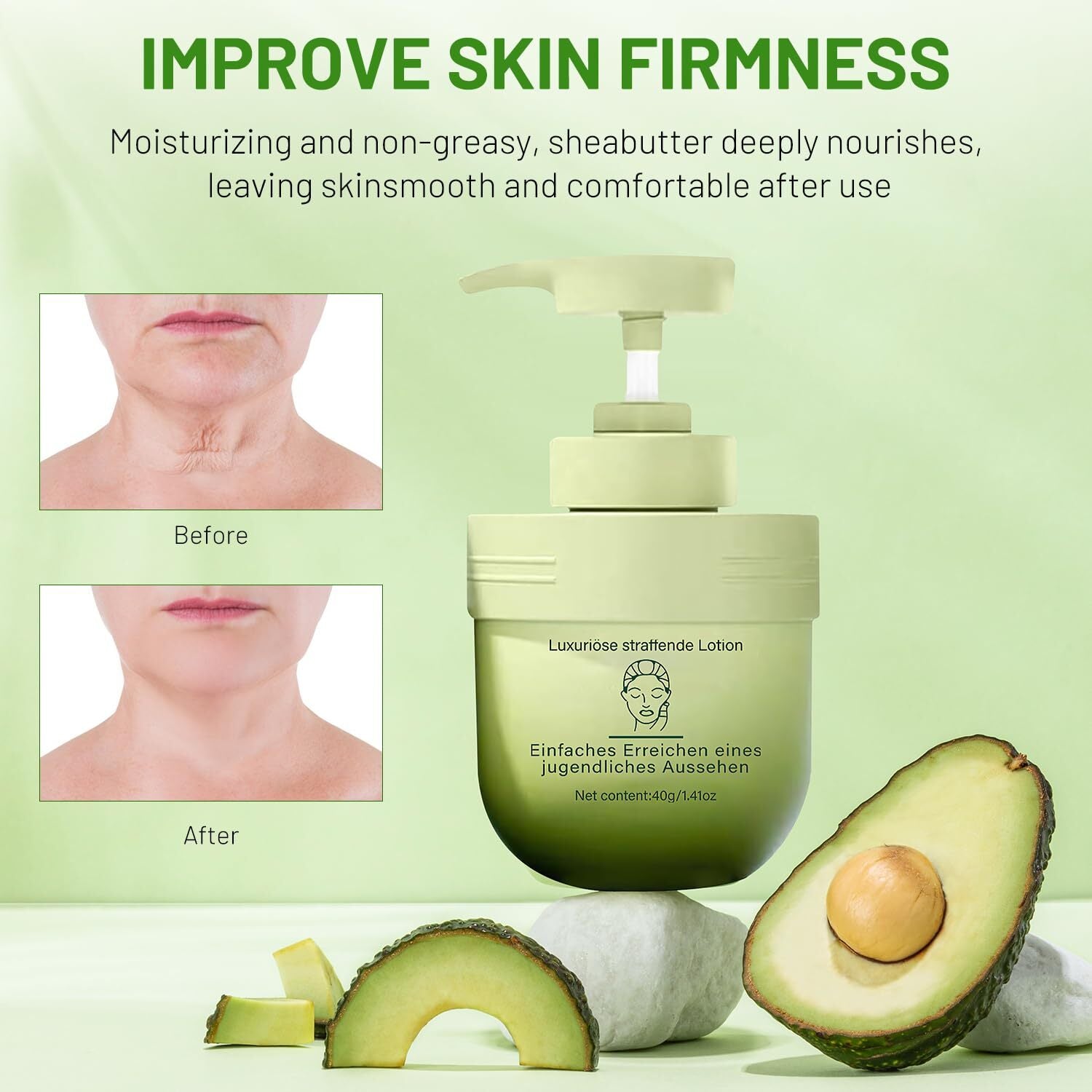2PCS Divglow Luxurious Collagen Firming Cream, Moisturizer Collagen Body Cream