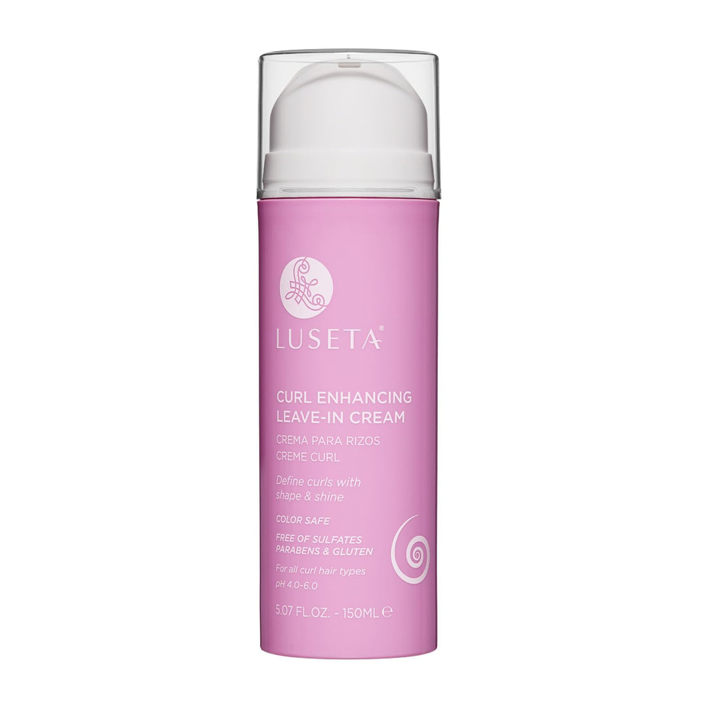 Luseta Curl Defining Cream Enhances Waves and Curls Hydrating and Moisturizing Leave in Cream for Curly Hair Frizz Control Add Shine Sulfate Free 5.07 Oz | Enhances Natural Waves & Curls, Restore Bounce, Helps Smooth Dry Strands, Control Frizz and Keeps Curls Soft and Manageable