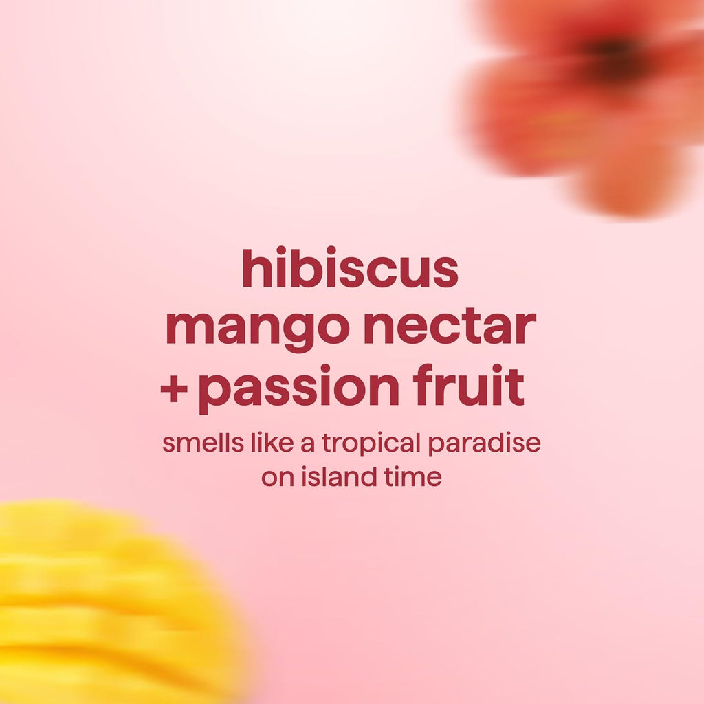 Method Body Wash, Island Mist-Leaves Skin Feeling Soft & Moisturized, Made without Parabens, Notes of Hibiscus, Mango Nectar & Passion Fruit, 28 Fl Oz
