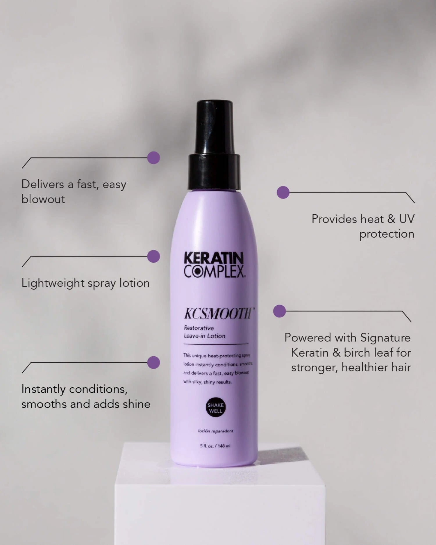 KCSMOOTH Restorative Leave-In Lotion