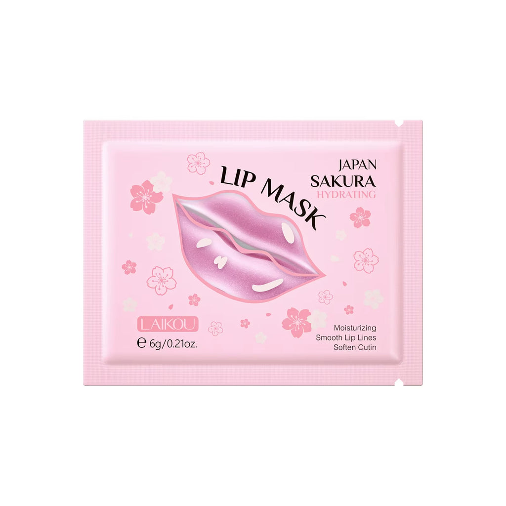 Cherry Blossom Lip Mask Moisturizing anti Wrinkle Nourishing Beauty Lips Moisturizer Lip Patches Gel Pads Skin Care