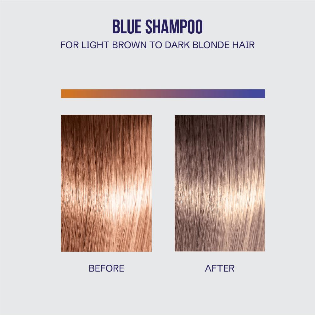 - Blacklight Blue Shampoo - Sulfate-Free Blue Shampoo for Blonde and Color Hair - Revive Treated Hair - Refreshes Faded Highlights - 11 Amino Acids and Moisturizing Formula - 8.5Oz