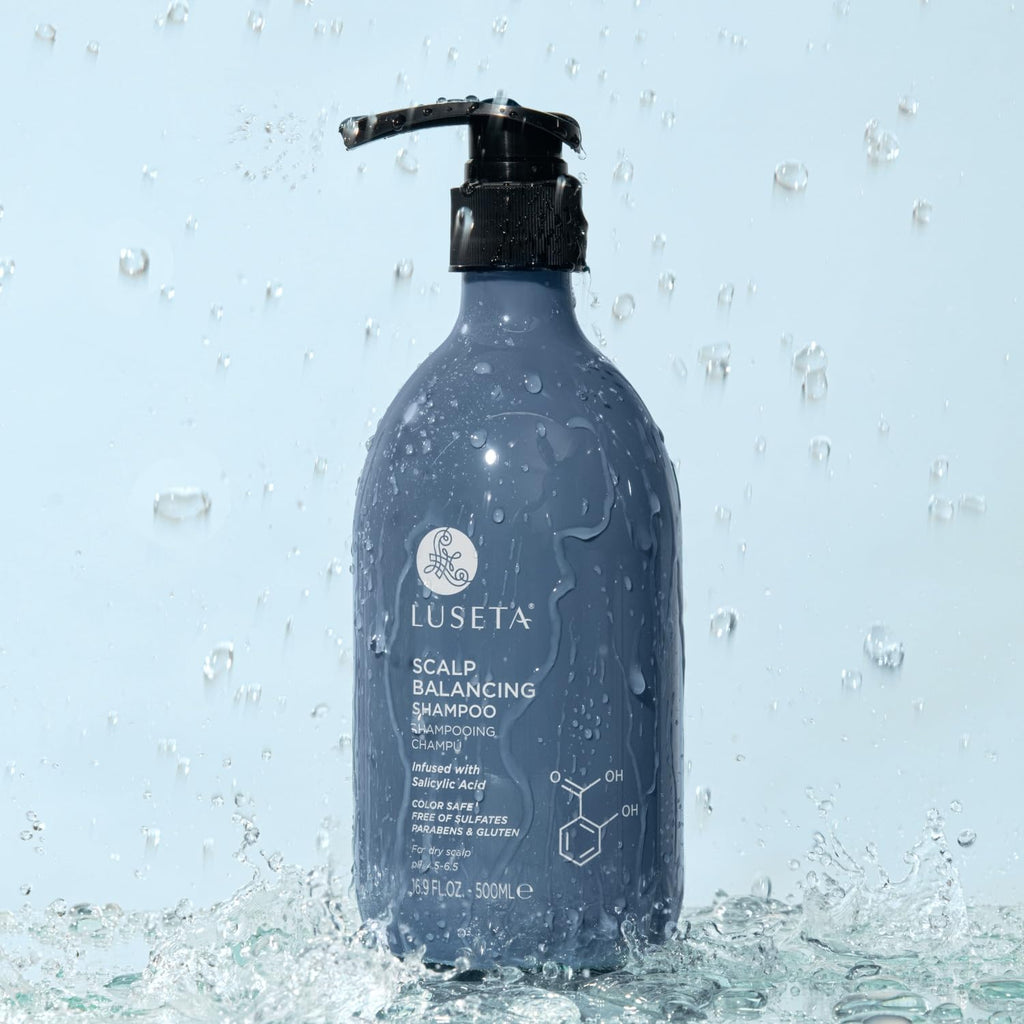 Scalp-Balancing Shampoo for Women, Reducing Build-Up with Salicylic Acid, Anti-Dandruff Shampoo for Men, Clarifying for Refreshing, Ph-Balanced, 16.9 Fl Oz
