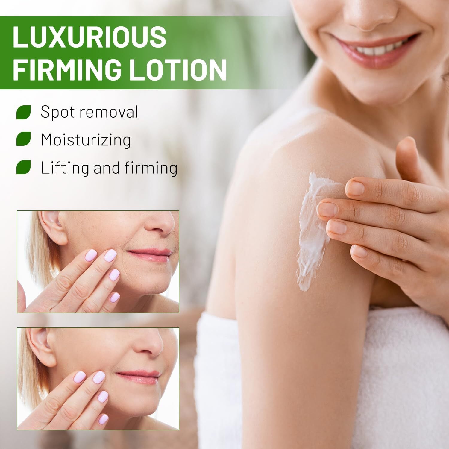2PCS Divglow Luxurious Collagen Firming Cream, Moisturizer Collagen Body Cream