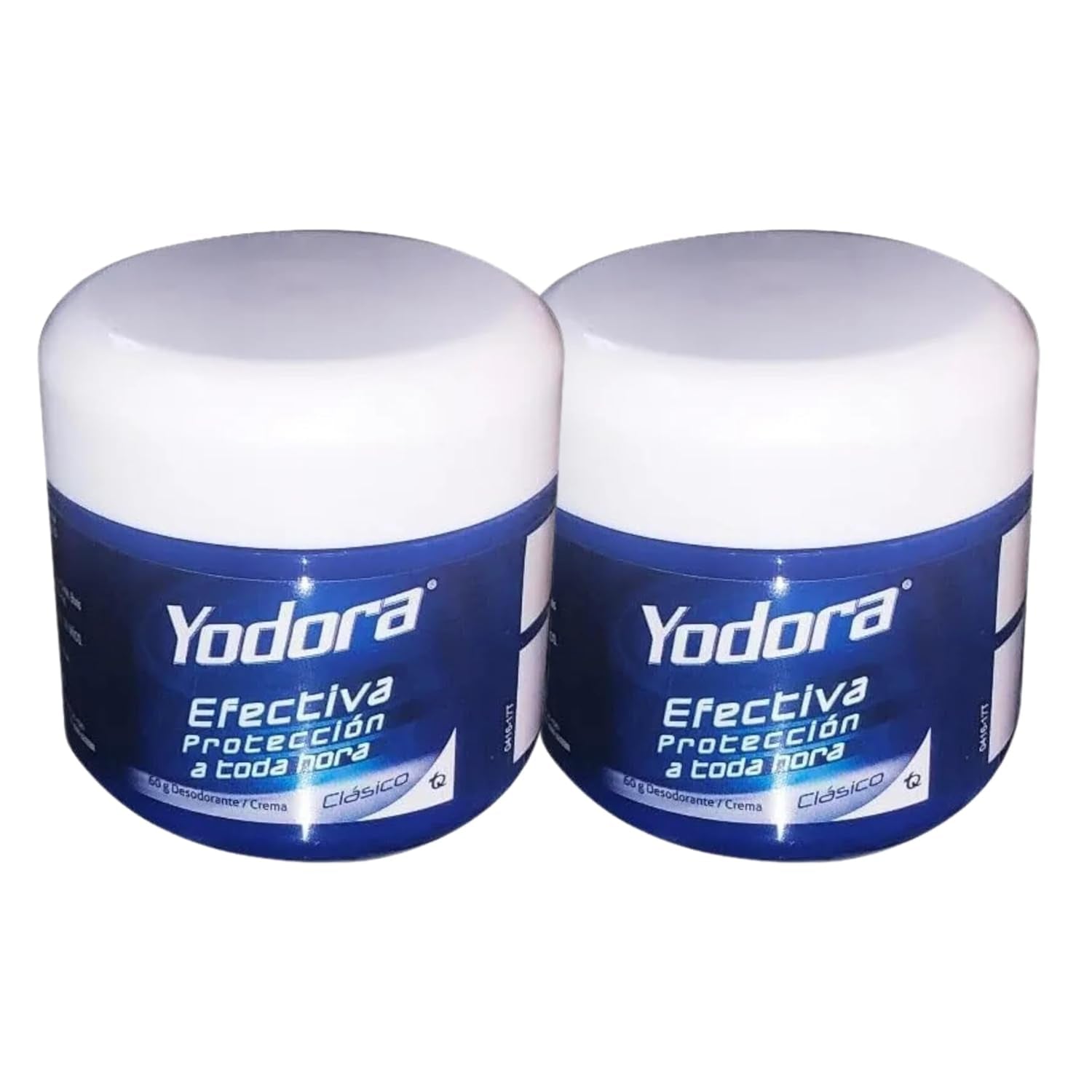 Classic Yodora Deodorant Maximum Protection. Pack 2 of 60Gr /2.11Oz
