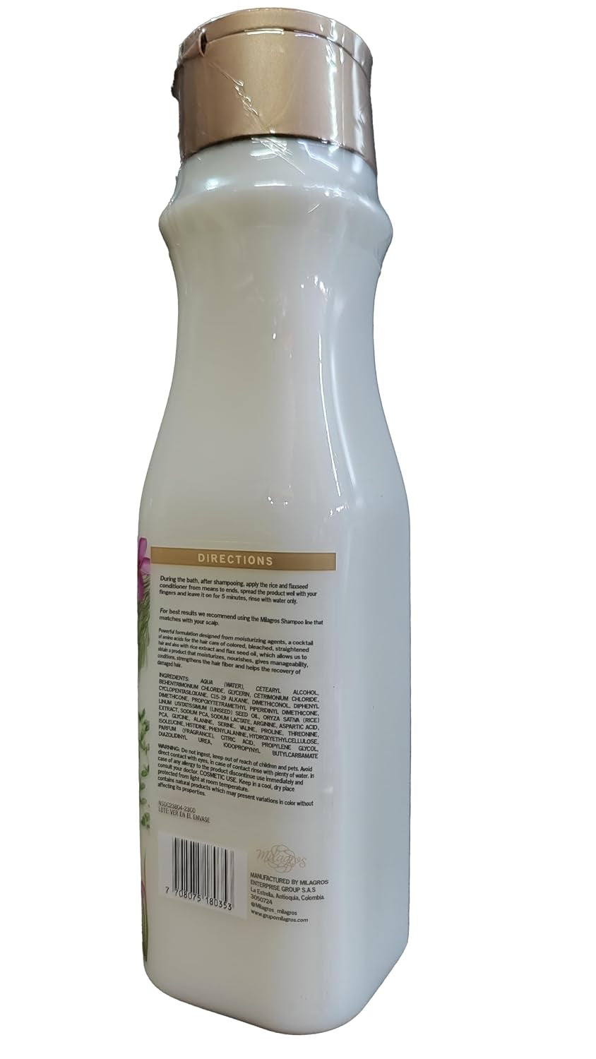 Shampoo Milagro Herbal, Acondicionador Milagro Herbal Y Tonico Milagro Herbal Milagrs (3 Pack) Milagrs Milagro Herbal Milagro Shampoo, Milagro Herbal Milagro Conditioner and Milagro Herbal