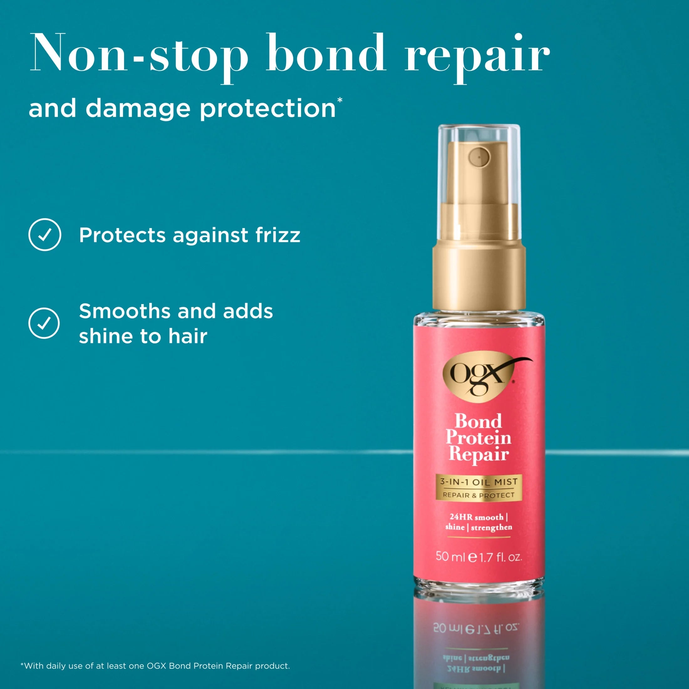 Repair & Protect Bond Protein Repair 3-In-1 Oil Mist, 1.7 Fl. Oz