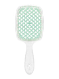 New Air Cushion Comb Tangled Hair Comb Hair Brush Massage Anti-Static Hollow Out Wet Hair Brushes Barber Sequins Styling Tool