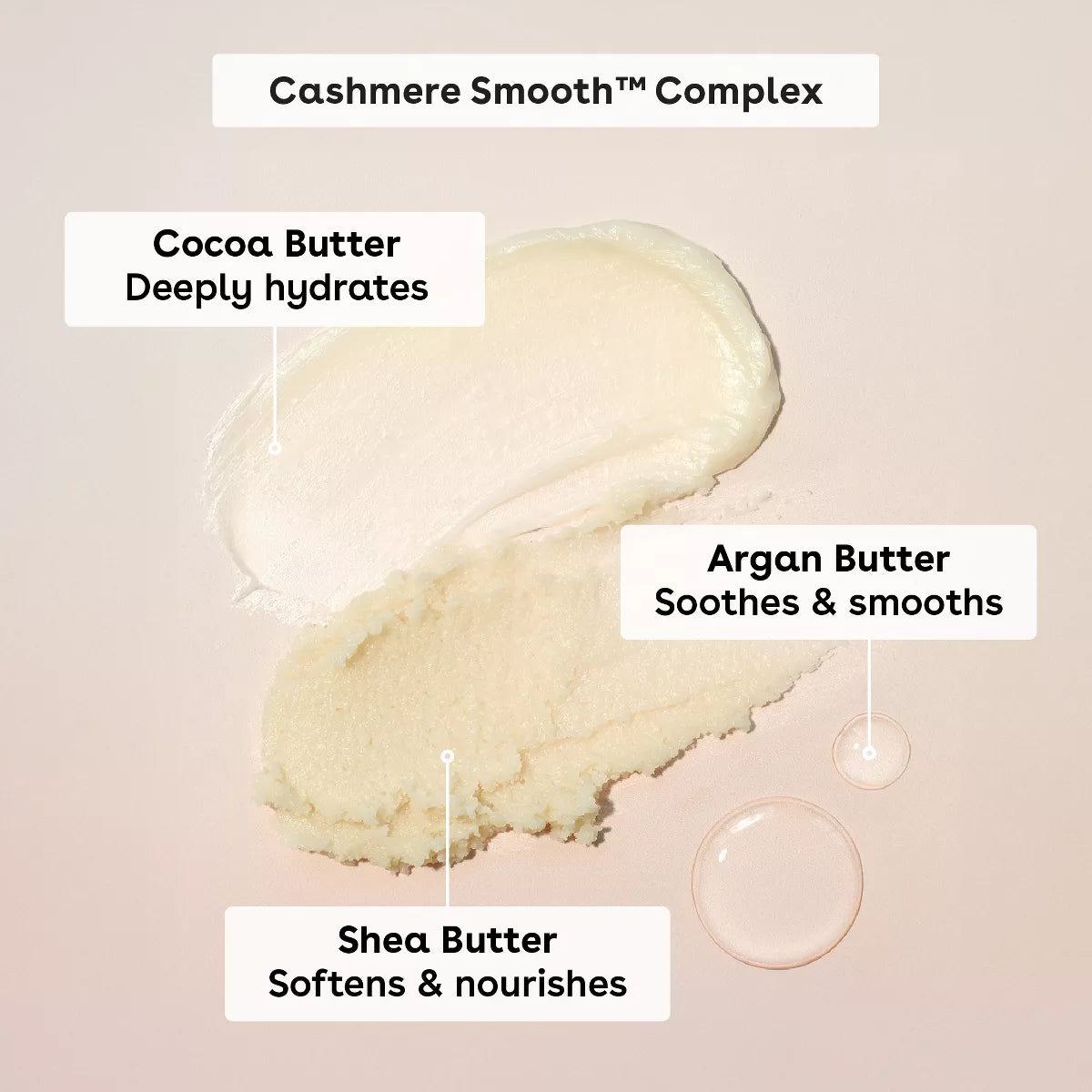 Eos Shea Better Cashmere Body Oil - Vanilla Cashmere - 6 Fl Oz: Moisturizing, Whole Body Use, for Normal Skin