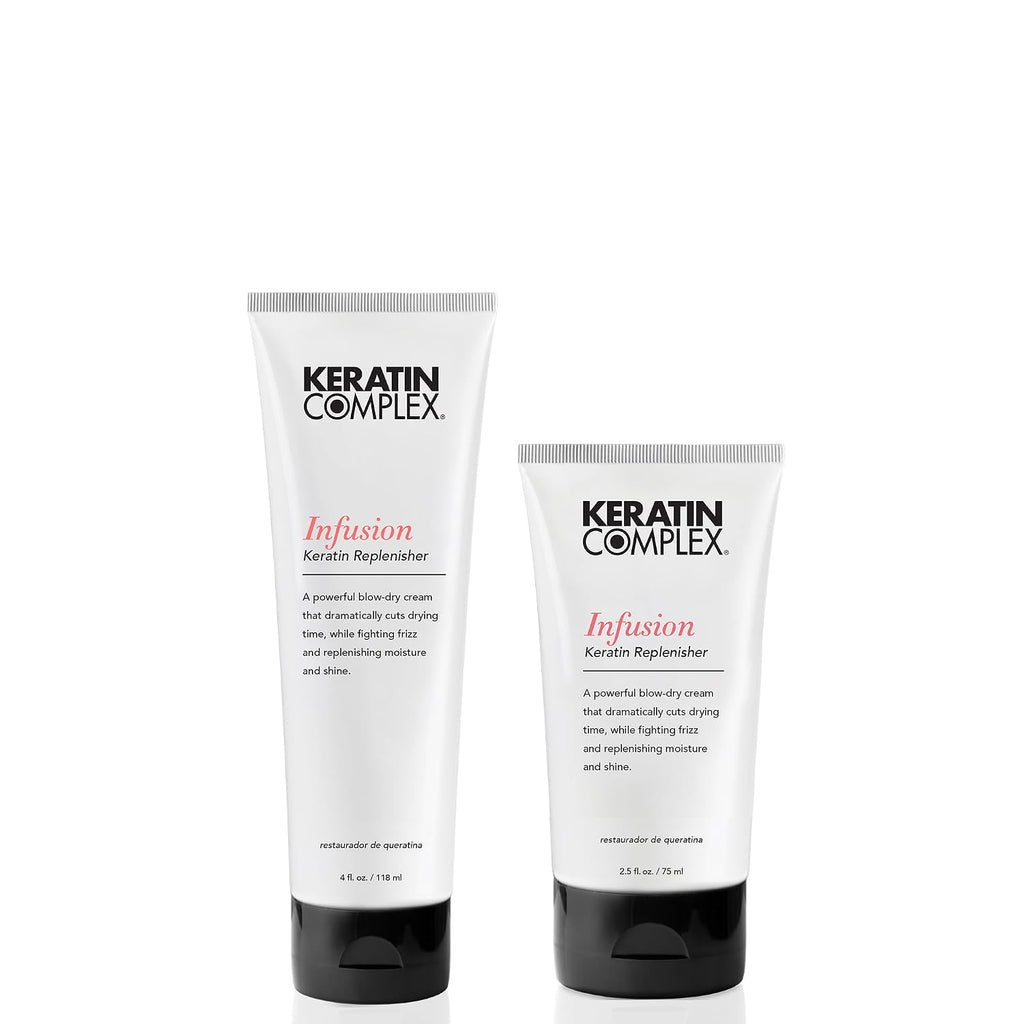 Keratin Complex - Infusion Keratin Replenisher - 2.5 Fl Oz and 4 Floz, 2 Pack