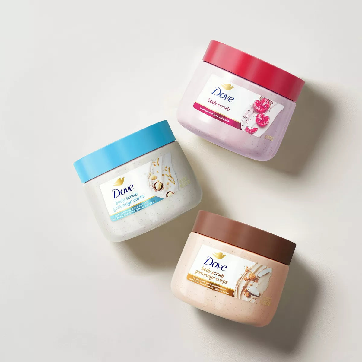 Dove Beauty Dove Exfoliating Body Scrub - Crushed Macadamia & Rice Milk - 15Oz