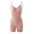 Women'S Low Back Seamless Bodysuit Tummy Control Hip Lifter Full Body Shaper Backless Shapewear Jumpsuit Slim Corset