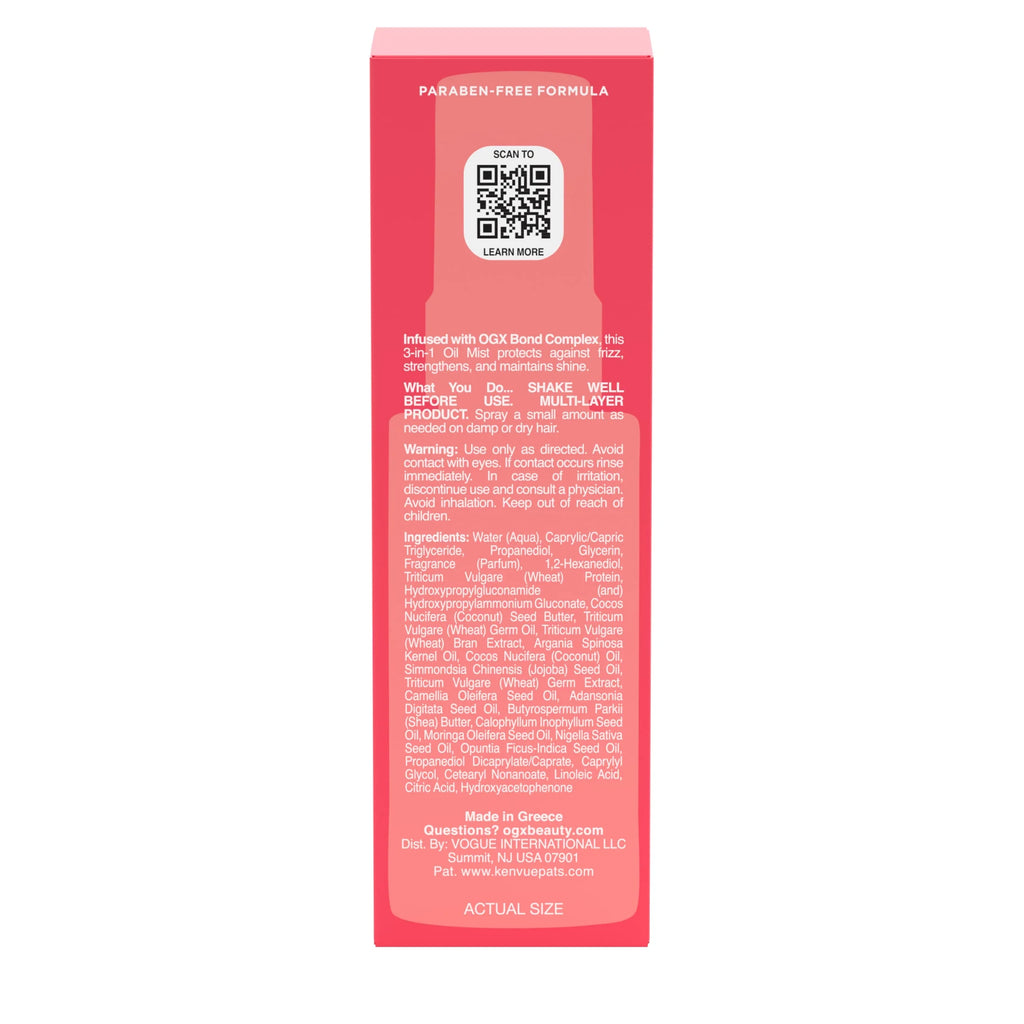 Repair & Protect Bond Protein Repair 3-In-1 Oil Mist, 1.7 Fl. Oz