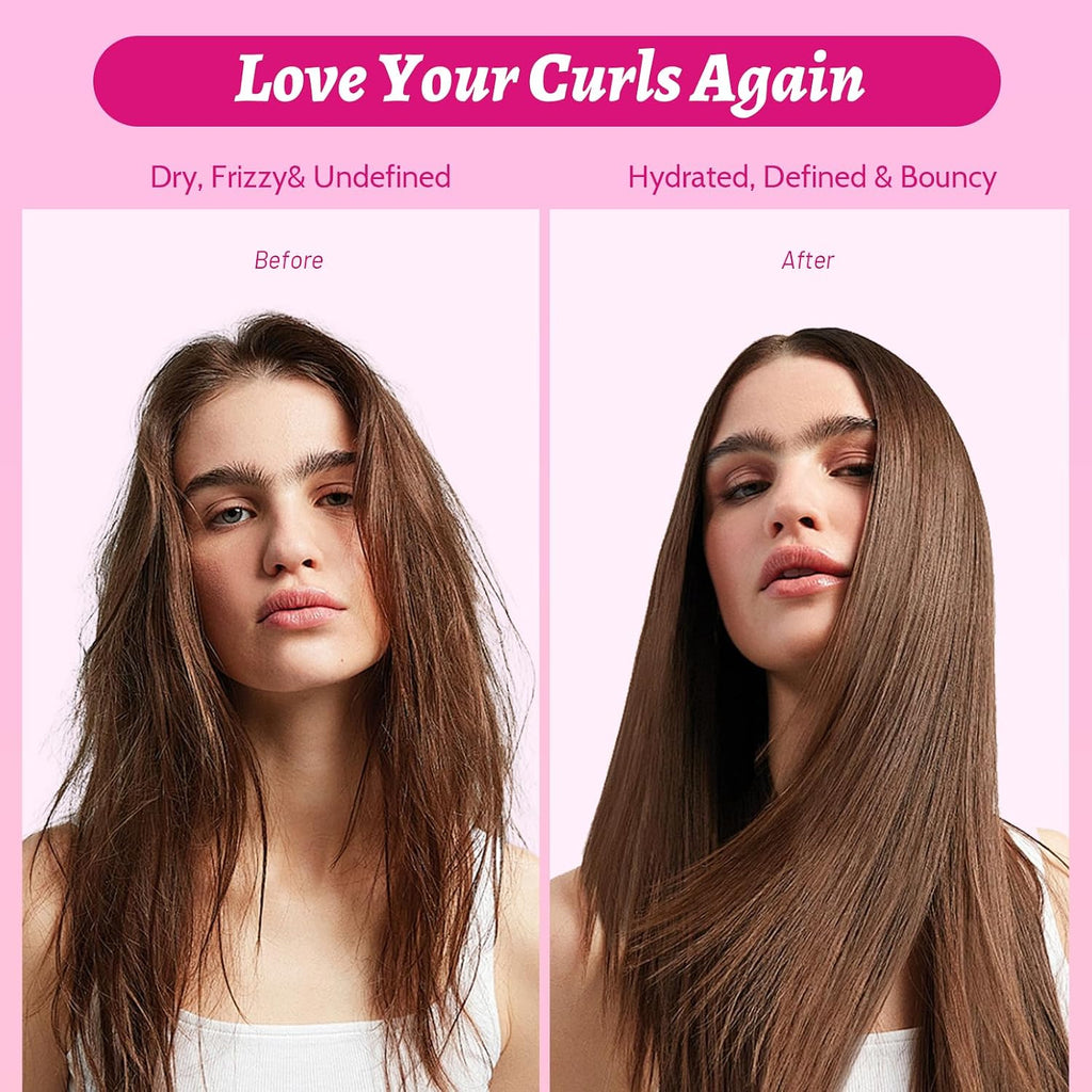 Luseta Rose Oil Leave-In Spray – Smooths Fine Hair & Adds Shine, 8.5Oz | Nourishes Fine, Dry Hair with Rose Oil, Adds Shine and Volume. Sulfate-Free, Paraben-Free, Color-Safe