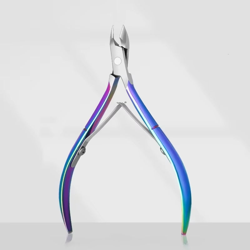 Nail Cuticle Nipper Stainless Steel Nail Clipper Cutter Cuticle Scissors Plier Manicure Tools