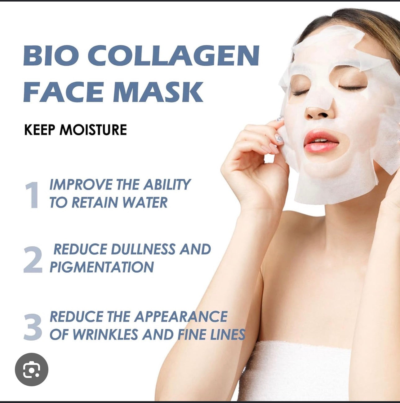 Bio-Collagen Deep Jelly Gel Face Mask – Lifting, Firming & Overnight Hydration for Glass Skin