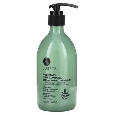 Rosemary Mint Conditioner, Moisturizing Formula for All Hair Types, Adds Shine Reduces Ffrizz for Men and Women 16.9Oz