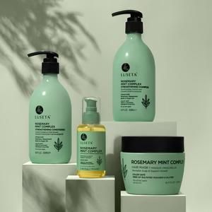 Luseta Clarifying Shampoo and Conditioner Set for Dry Scalp - Tea Tree Mint with Peppermint & Lavender Oil, Helps Refresh Scalp & Reduce Visible Flakes, Sulfate-Free, 2 X 16.9 Oz
