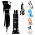 Nail Rhinestone Glue Set, 3D Gel Nail Art Design Strong Adhesive Nail Gem Glue for Nail Charms Gems Jewelry Decoration DIY Manicured at Home Cured Need Beauty Gifts for Women