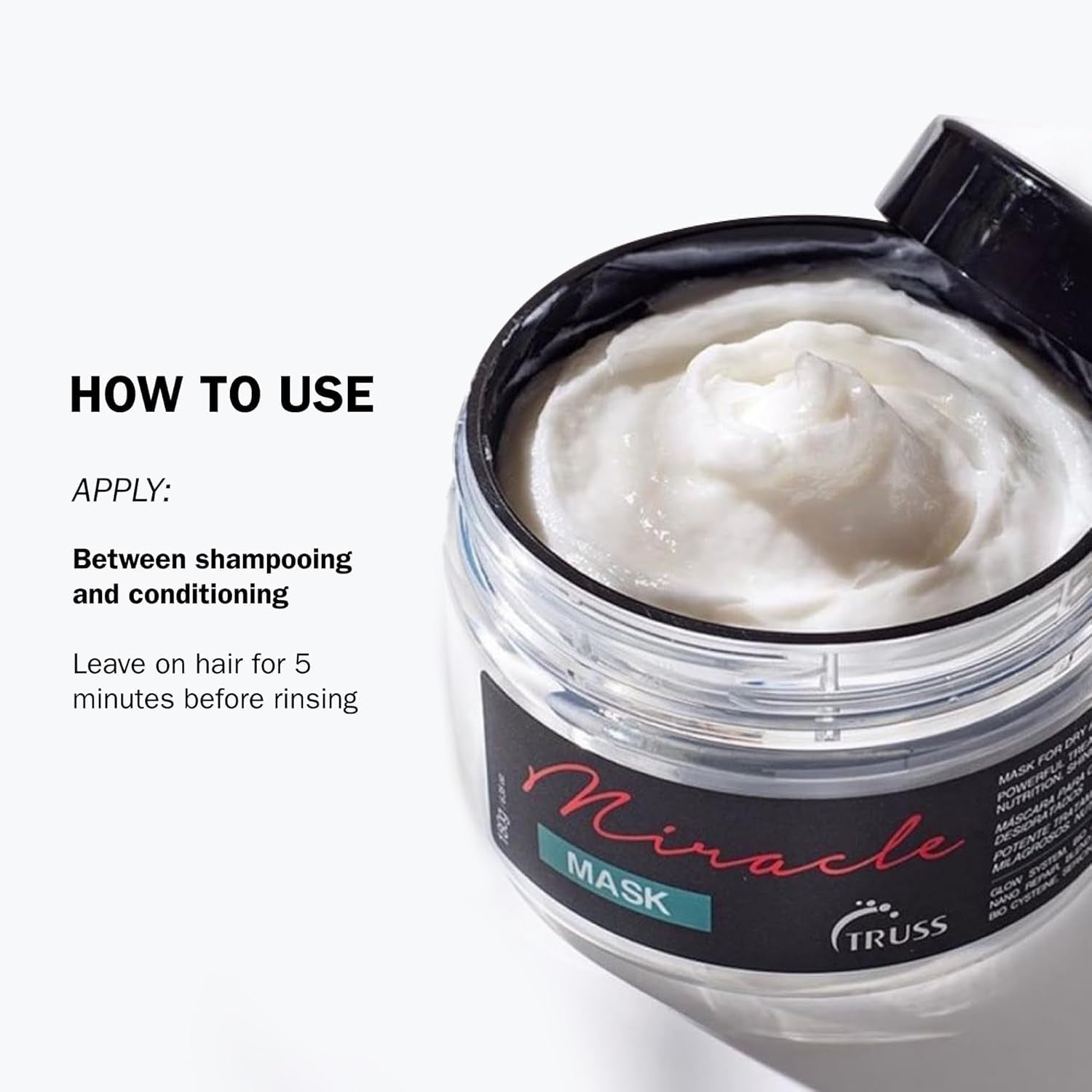 Miracle Hair Mask - Deep Conditioning Hair Treatment Bundle with Miracle Shampoo