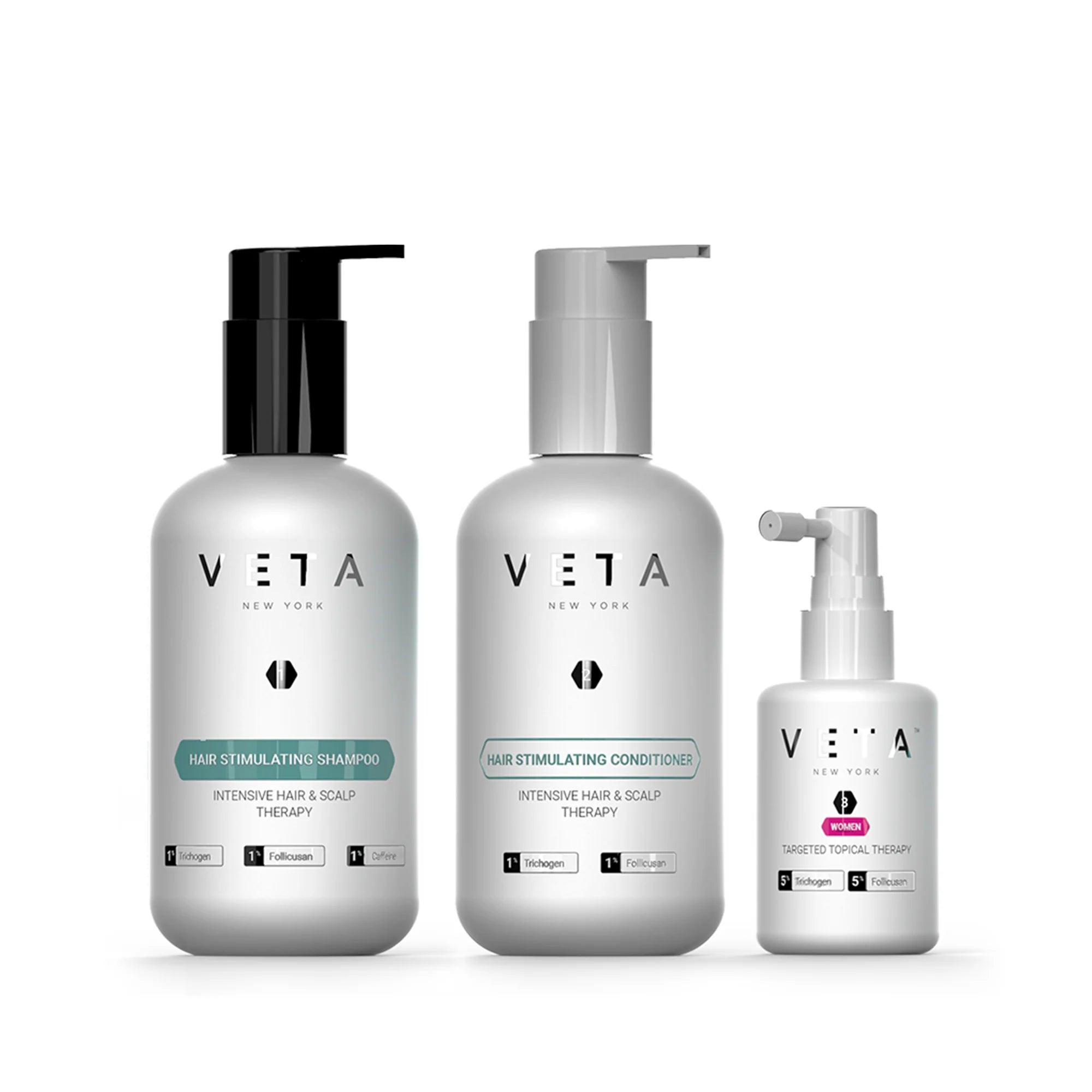 3-Step Hair Stimulating System for Women