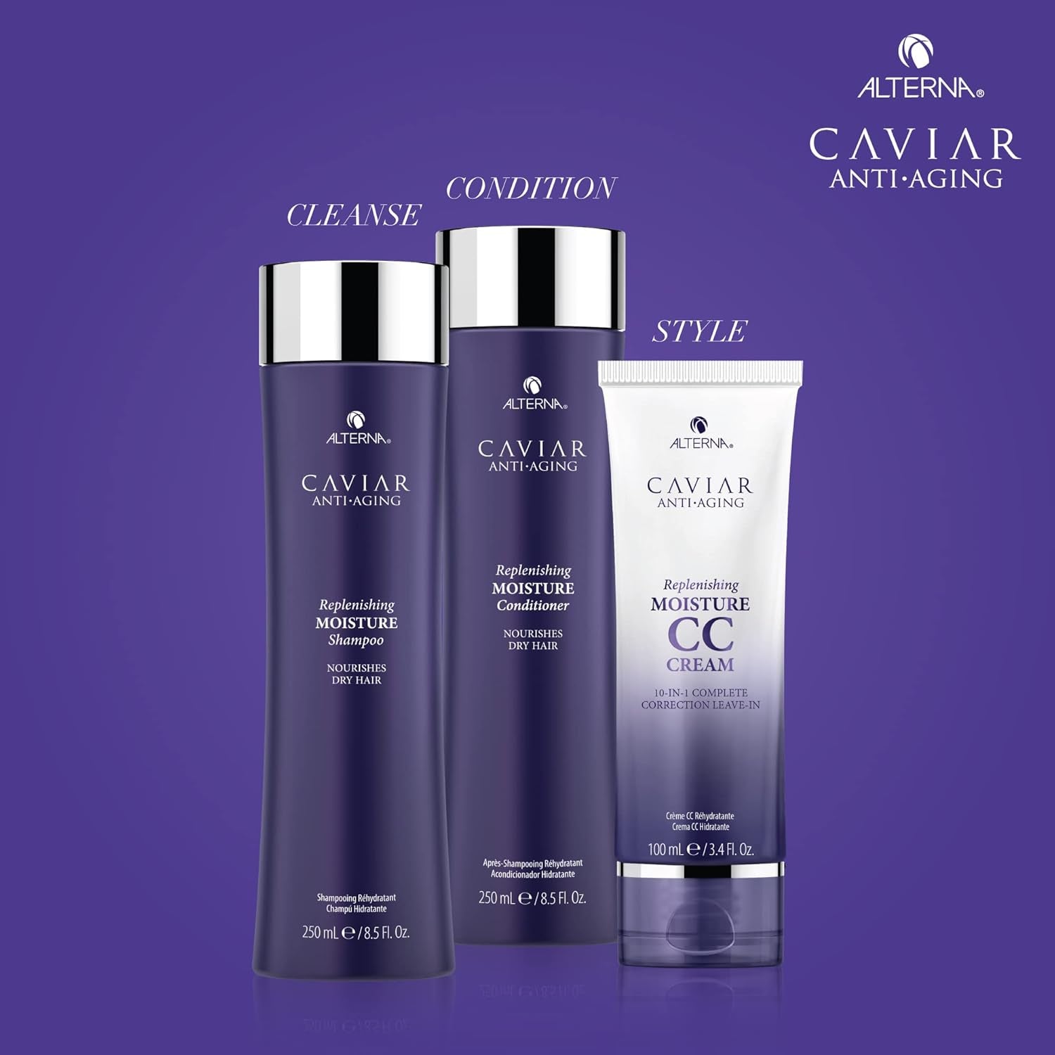 Alterna Caviar Anti-Aging Replenishing Moisture Shampoo/Conditioner