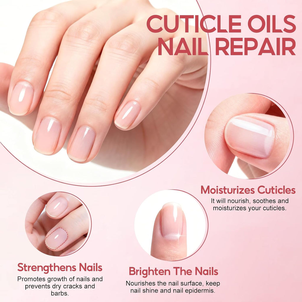 16Pcs Cuticle Oil Pen for Nail Care