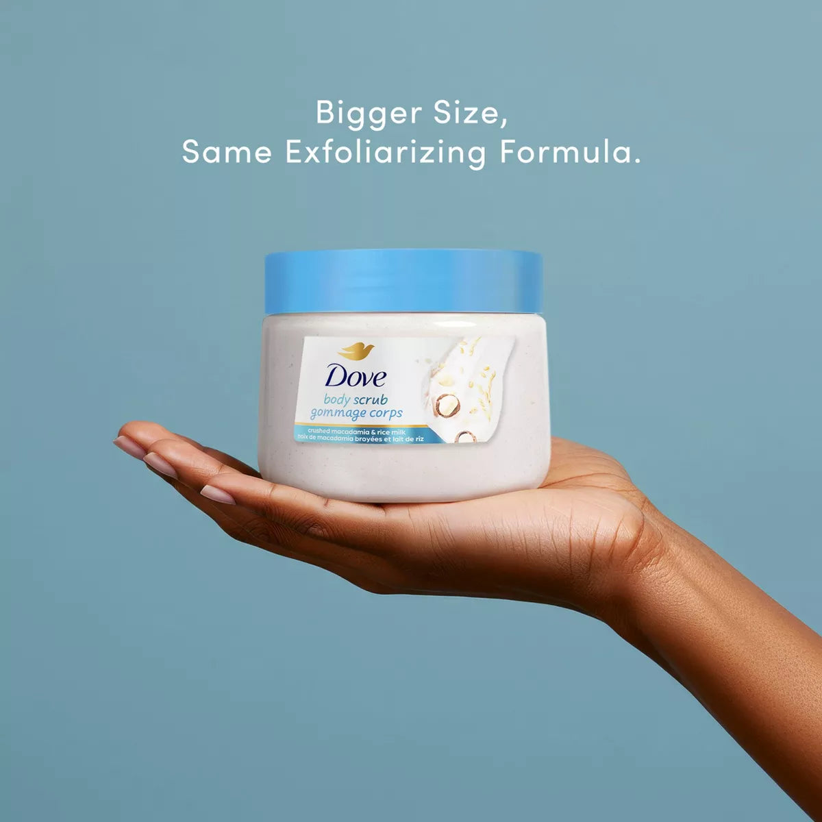 Dove Beauty Dove Exfoliating Body Scrub - Crushed Macadamia & Rice Milk - 15Oz