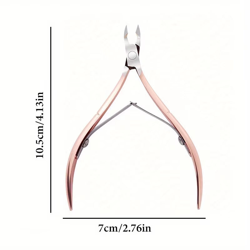 Nail Cuticle Nipper Stainless Steel Nail Clipper Cutter Cuticle Scissors Plier Manicure Tools