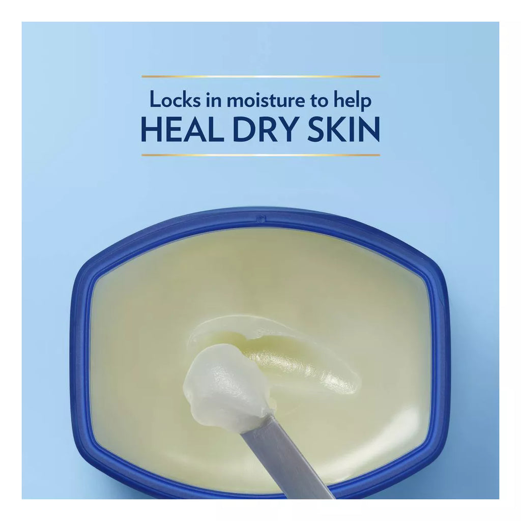 Vaseline Original Petroleum Jelly - 13Oz: Moisturizing, Soothing, Hypoallergenic, for Dry Skin