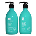 Luseta Thickening Shampoo and Conditioner Set for Thin Hair, 16.9 Oz X2 | Thickens Hair with Collagen Peptides, Strengthens, Reduces Breakage, Moisturizes Dry Hair & Improves Manageability