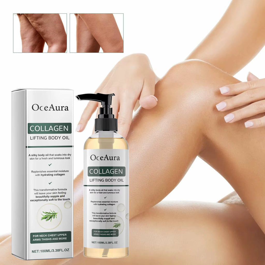 Collagen Lifting Body Oil, Firming Body Oil, Compact Body Oil, Massage Oil, Women Collagen Skin Tightening 100Ml